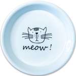 Миска для кошек Mr.Kranch Meow! 200мл Белая