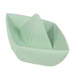 Прорезыватель грызунок OLI and CAROL Origami Boat Mint из натурального каучука