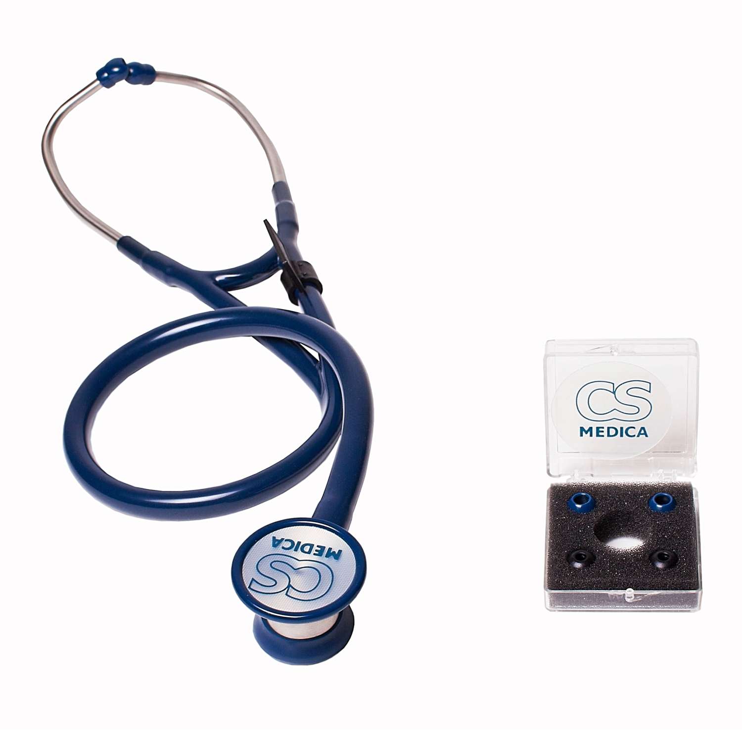 Стетофонендоскоп CS MEDICA 422 Premium синий - фото 4
