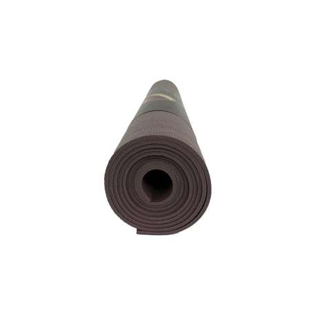 Коврик для спорта и фитнеса Ramayoga Puna Pro баклажановый размер 185x60x0.45 см