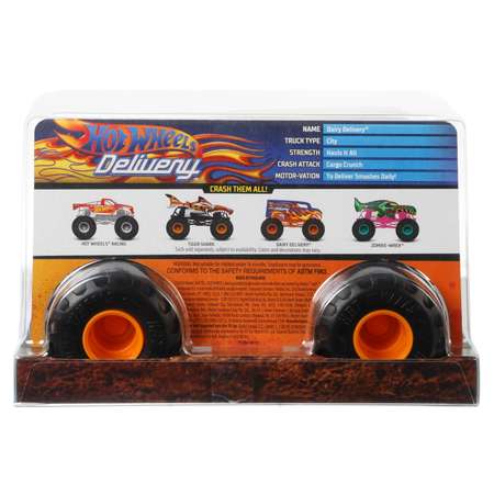 Машинка Hot Wheels Monster Trucks Дайри Деливери FYJ94