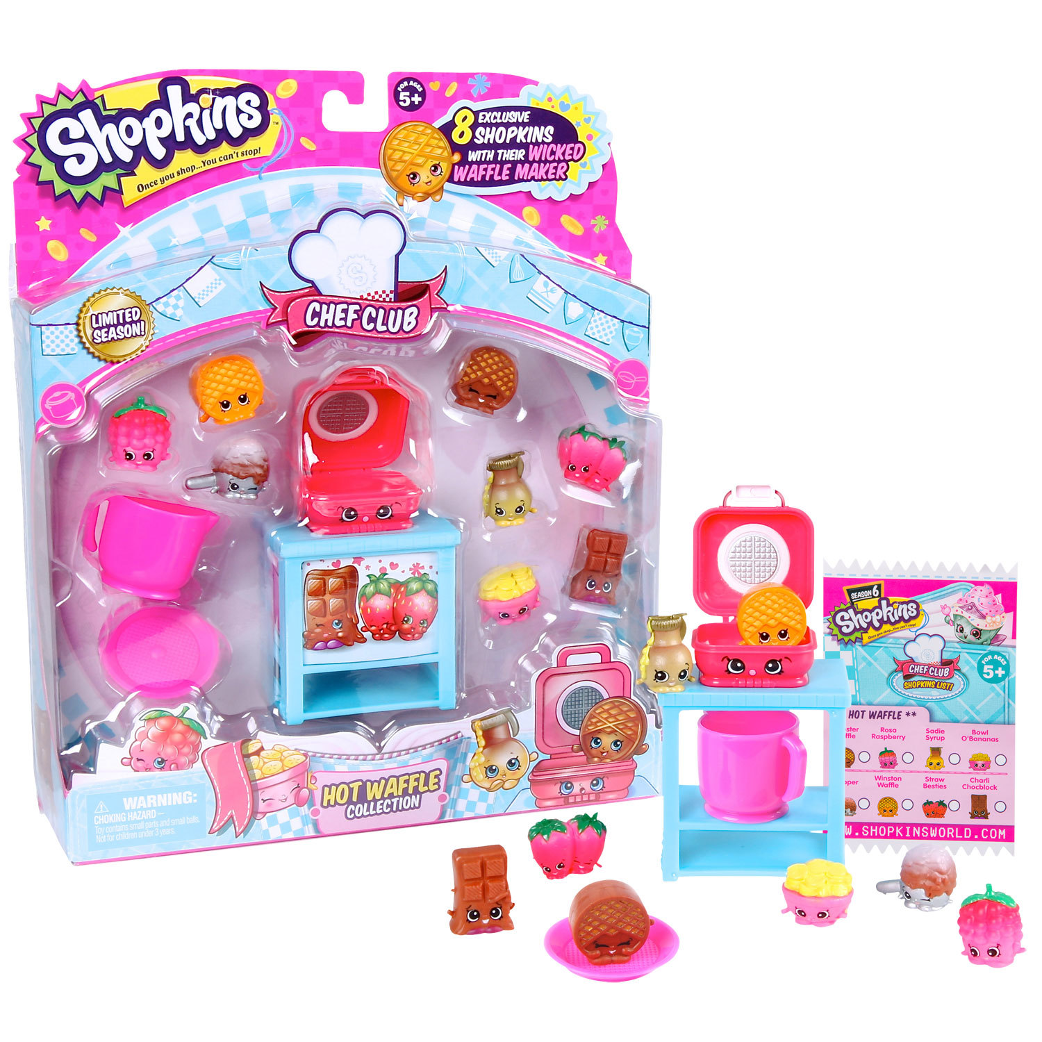 Набор Shopkins Кулинарный клуб с вафельницей - фото 1