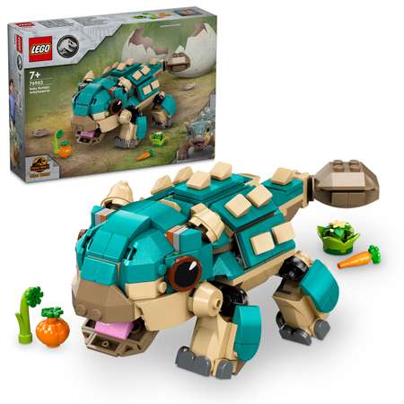 Конструктор LEGO Jurassic world Бэби Бампи: Анкилозавр 76962