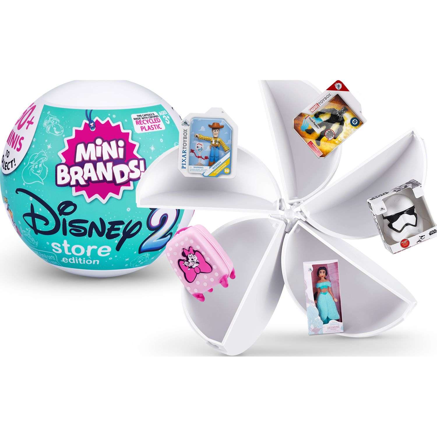 Игрушка Zuru 5 surprise Mini brands Disney Шар в непрозрачной упаковке (Сюрприз) 77353 - фото 2