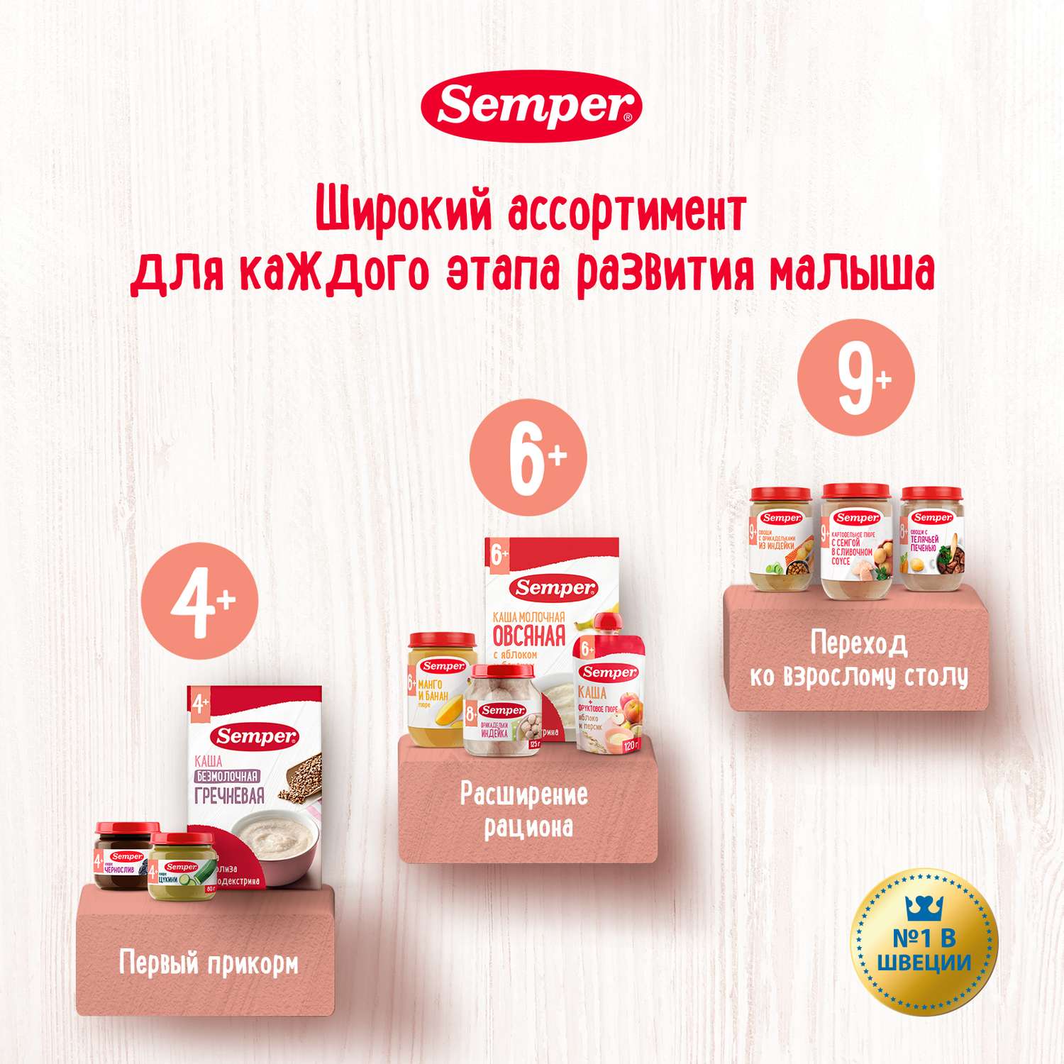 Пюре Semper цветная капуста 80г с 4месяцев - фото 7