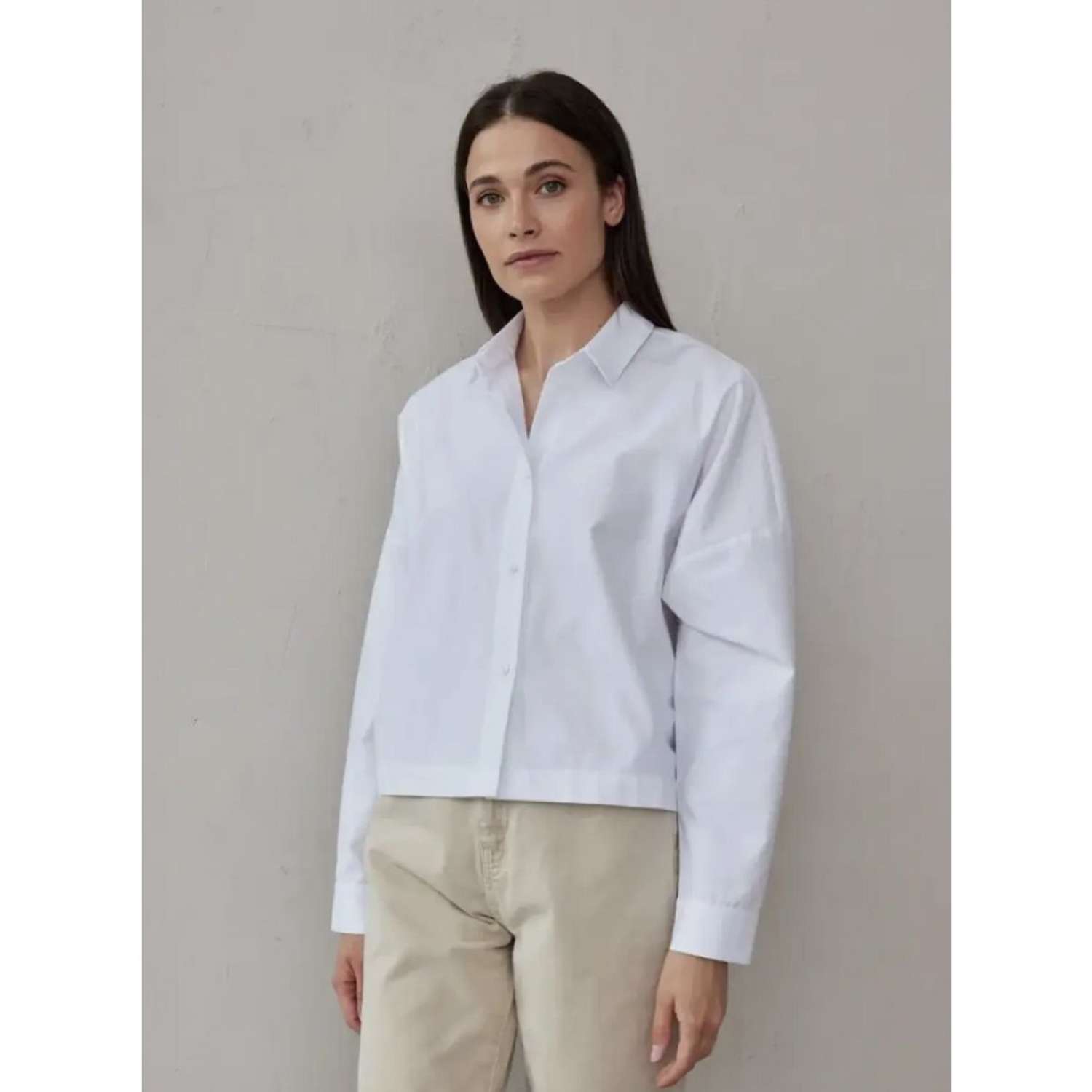 Рубашка Katlen Рубашка-короткая/Белый - фото 1