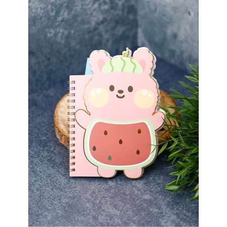 Блокнот на спирали iLikeGift Watermelon bunny 60 листов