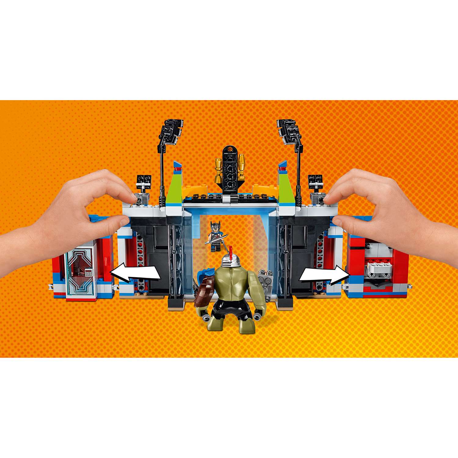 Конструктор LEGO Super Heroes Тор против Халка: Бой на арене (76088) - фото 7