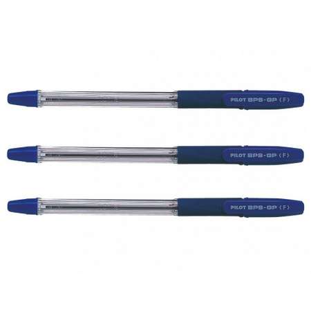 Ручки шариковые PILOT BPS-GP синие 3шт
