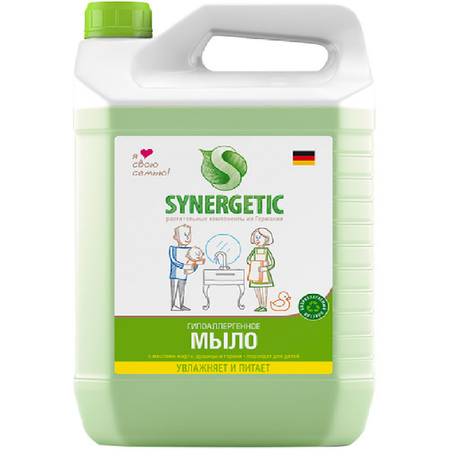 Мыло жидкое SYNERGETIC Луговые травы 10 л