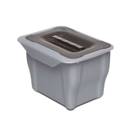 Контейнер для мусора NAVAKO Iota 5 Metallic Grey
