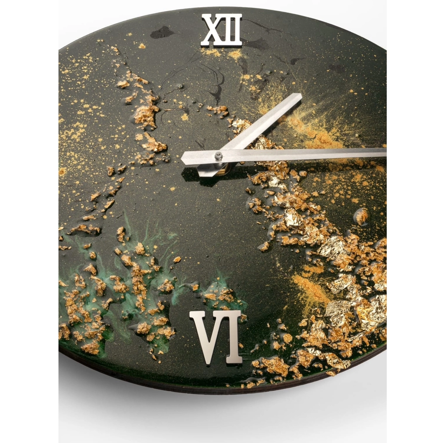 Набор для творчества Resin Art Master IQ Часы с эпоксидной смолой с золотом - фото 13