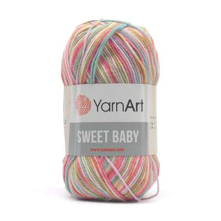 Пряжа для вязания YarnArt Sweet Baby 100 гр 300 м акрил тонкая детская 5 мотков цвет 911