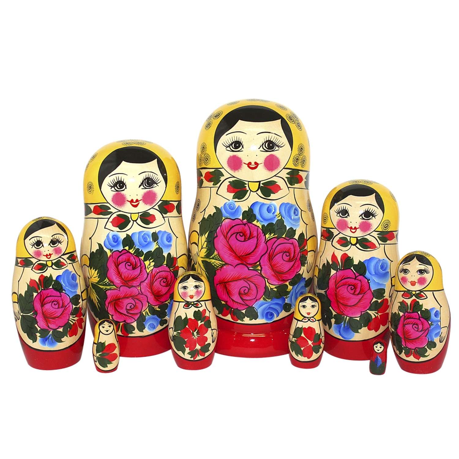Семеновская матрешка картинка для детей