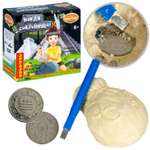 Исторические раскопки BONDIBON Найди сокровища монетки Майя серия Науки с Буки