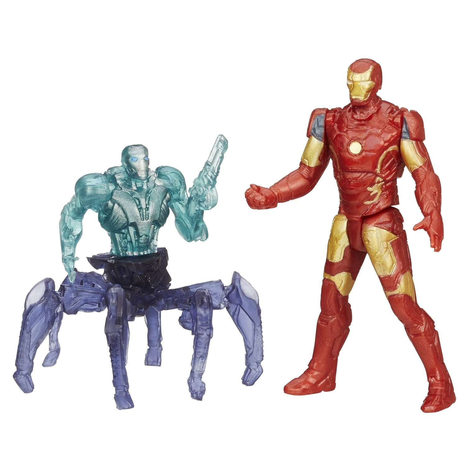 Мини-фигурки Мстителей Marvel Железный Человек против дрона Ультрона 001 в ассортименте - фото 1