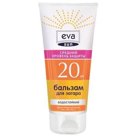 Бальзам Eva Sun SPF 20 для загара 200 мл