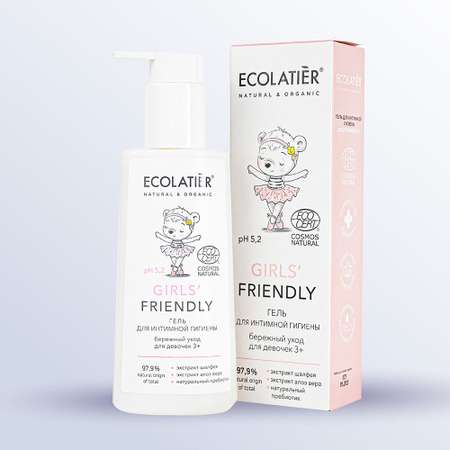 Гель для интимной гигиены Ecolatier baby Girls Friendly 3+ 150 мл