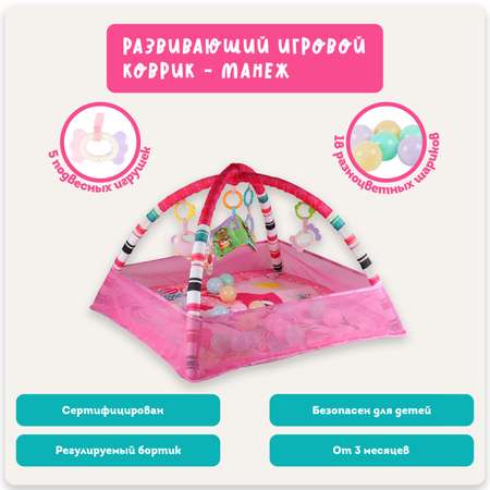 Развивающий детский коврик Emilly Toys HT21