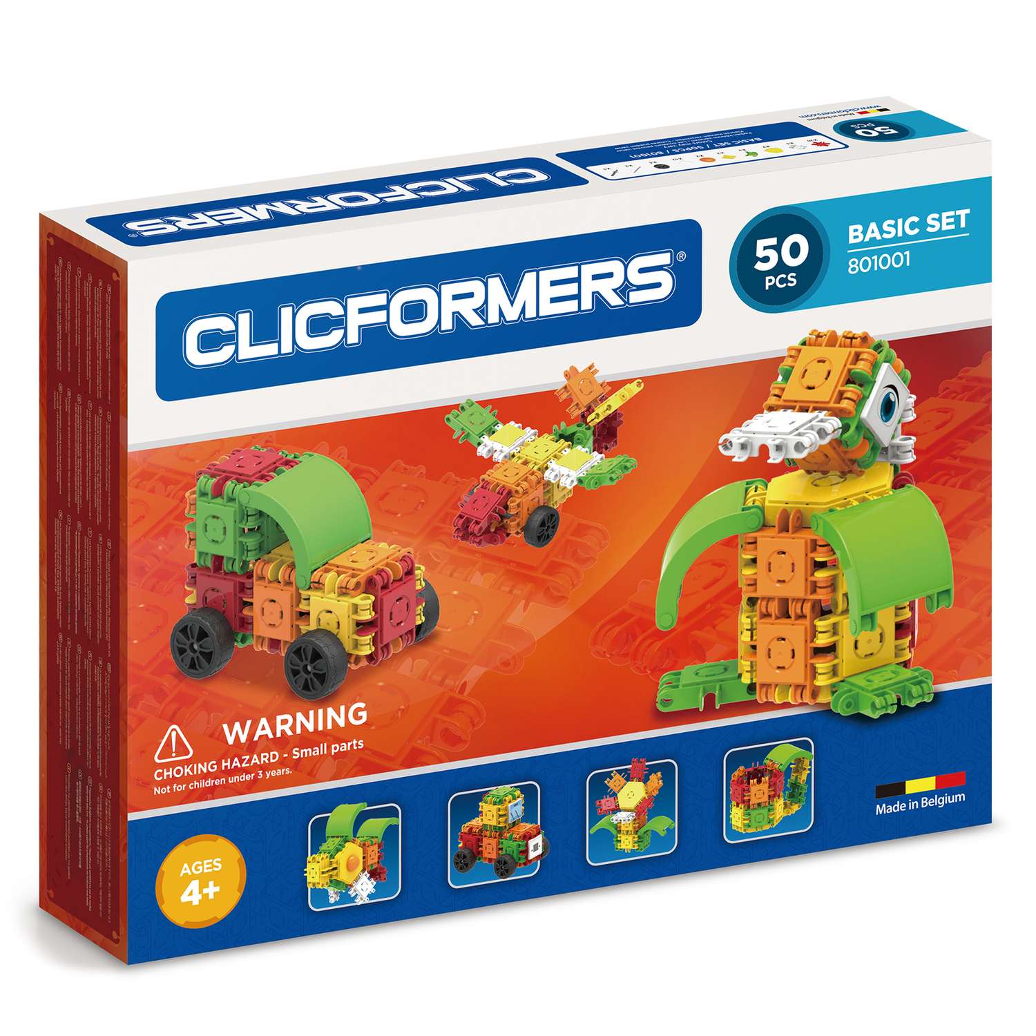 Конструктор Clicformers Basic Set 50 801001 - фото 1