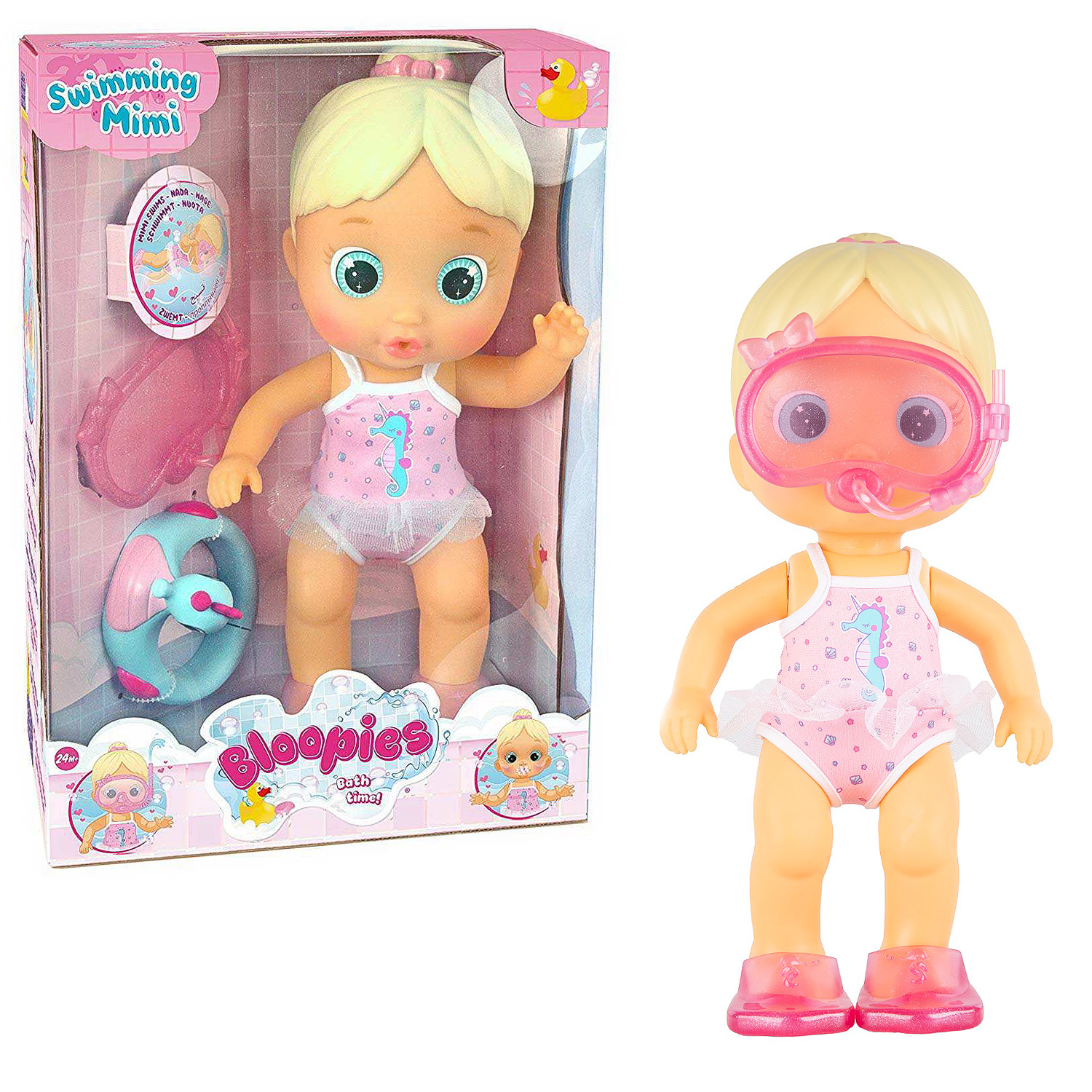 Кукла IMC Toys Bloopies для купания Mimi купить по цене 1727 ₽ в  интернет-магазине Детский мир