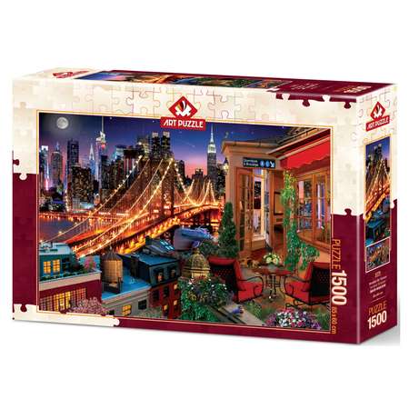 Пазл 1500 деталей ART PUZZLE Терасса в Бруклине