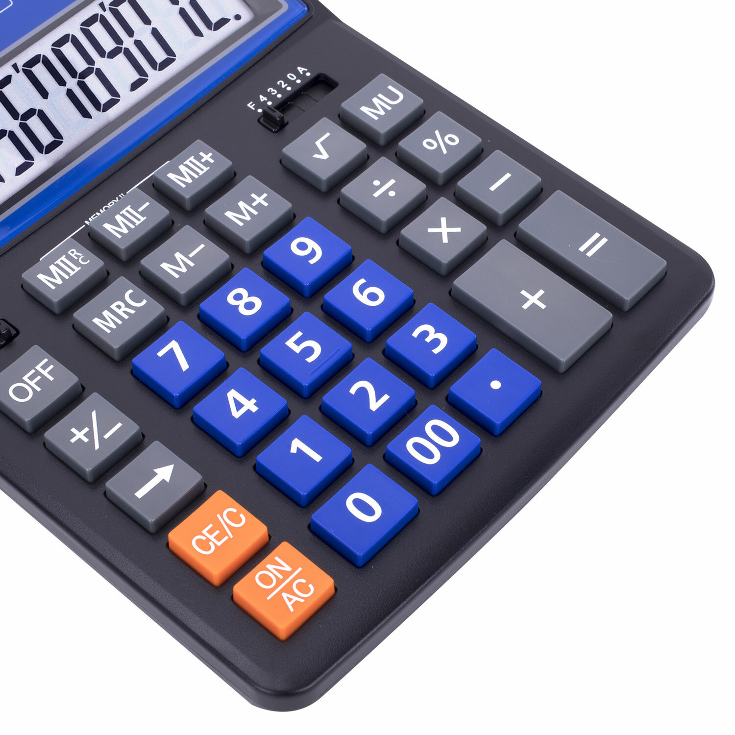 Калькулятор настольный ОФИСМАГ большой бухгалтерский 12 разрядов - фото 4