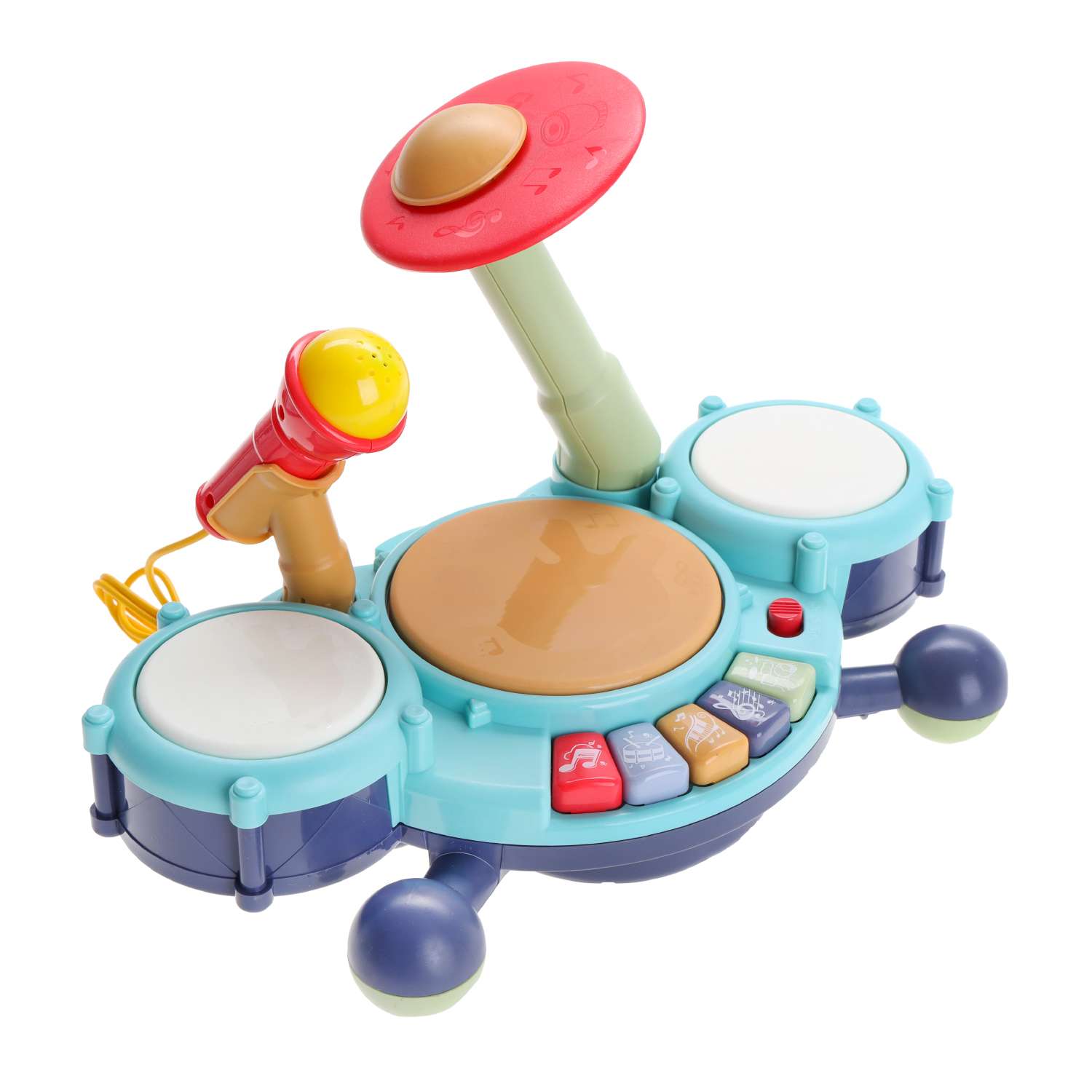 Музыкальные инструменты Baby and Kids Барабанная установка для детей ES56473 - фото 3