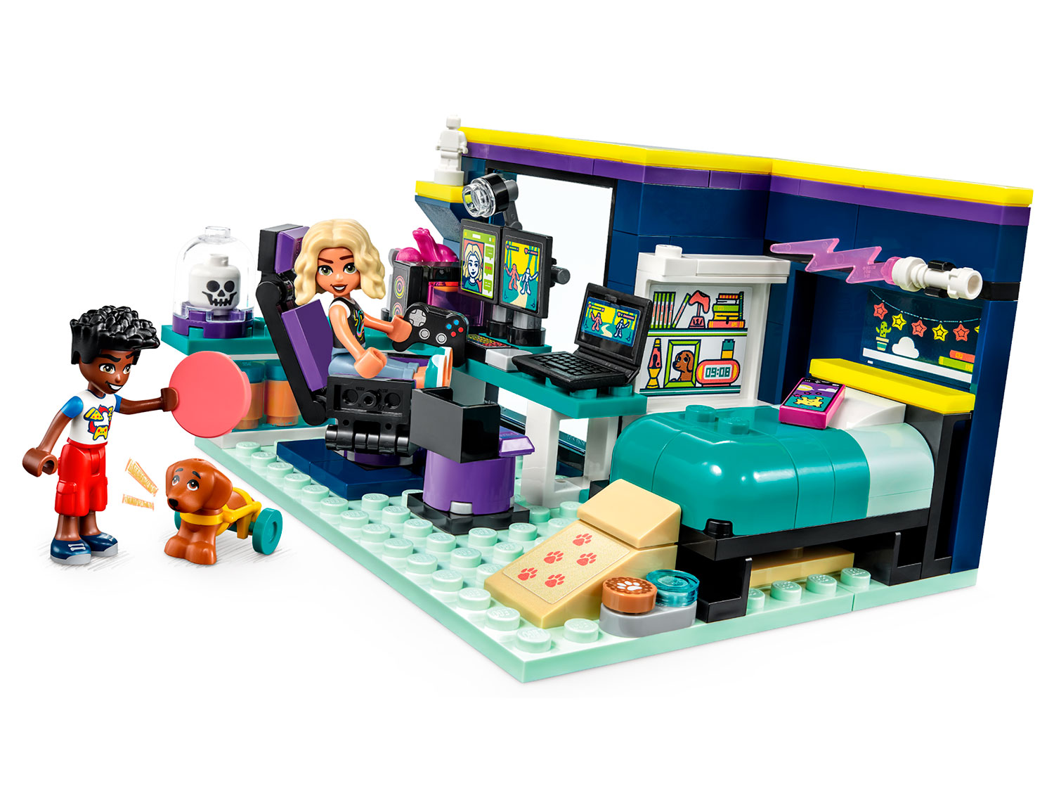 Конструктор детский LEGO Friends Комната Новы 41755 - фото 2