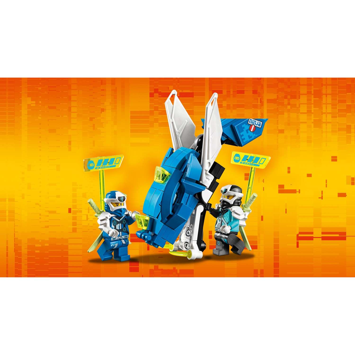 Конструктор LEGO Ninjago Кибердракон Джея 71711 - фото 11