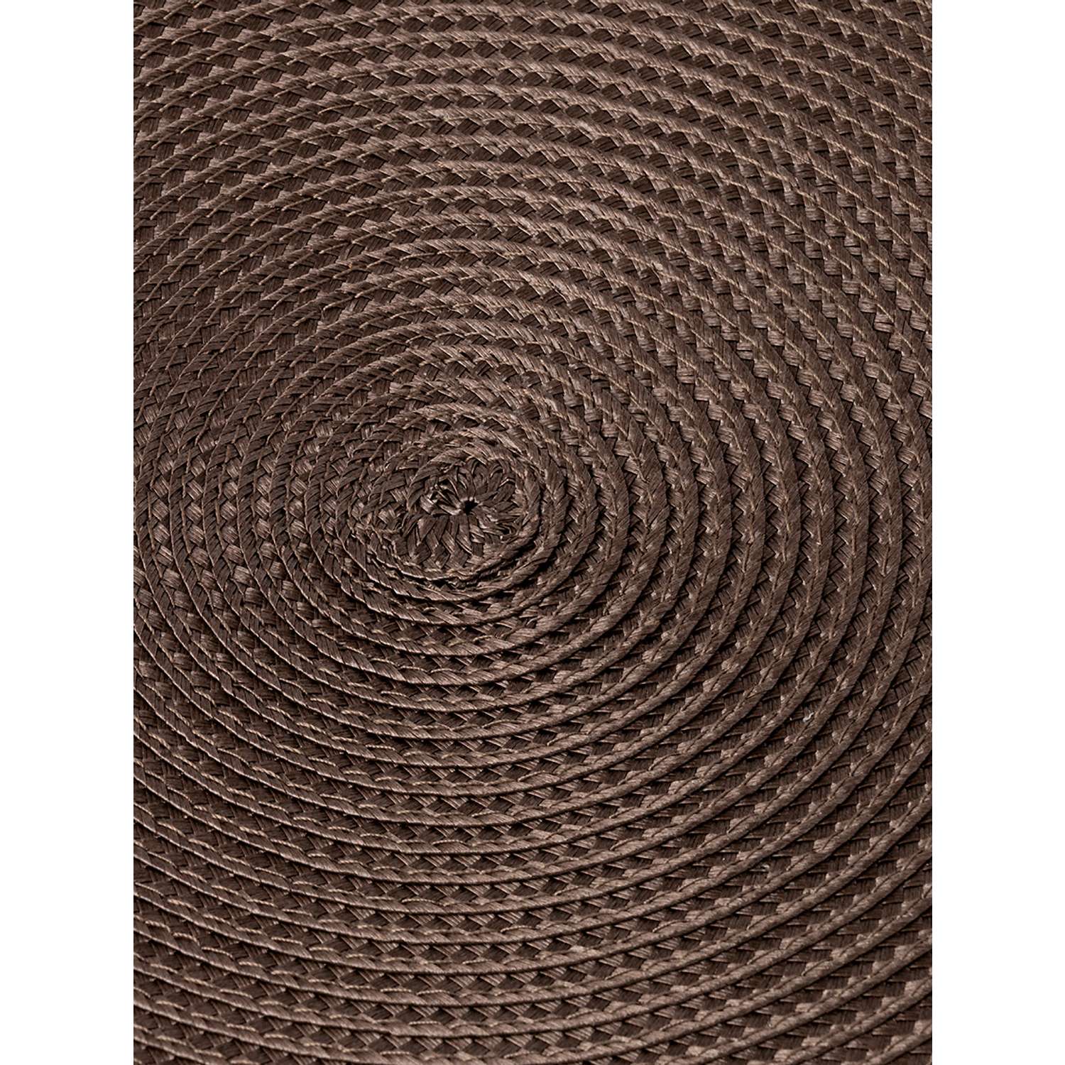 Салфетки сервировочные DeNASTIA плетеные 4 шт D32 см коричневый - фото 5