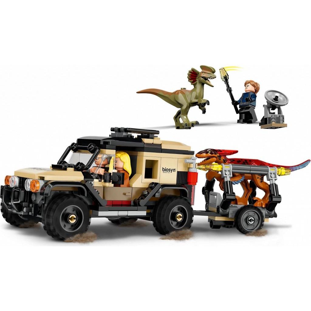 Конструктор LEGO Jurassic World Перевозка пирораптора и дилофозавра 76951 - фото 3