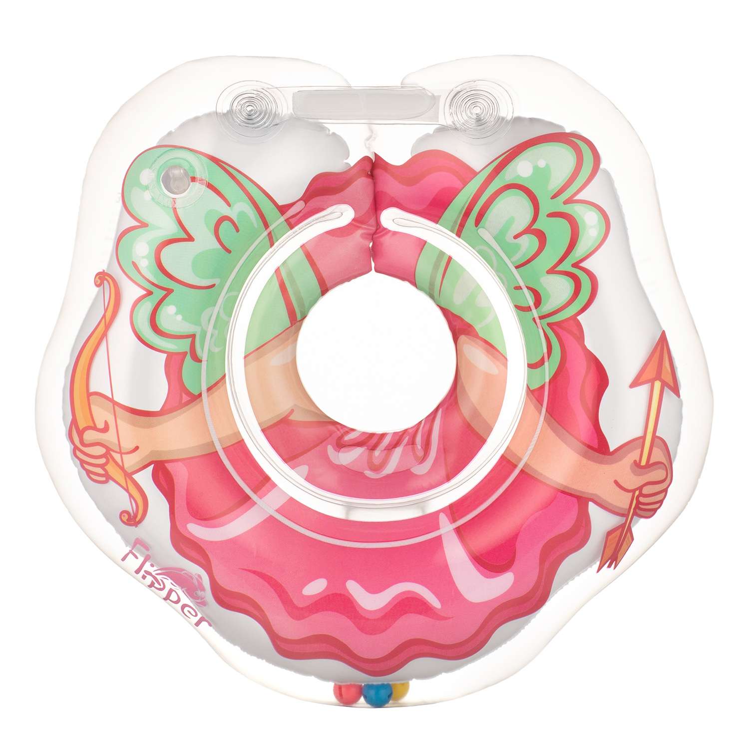Круг для купания ROXY-KIDS надувной на шею Flipper Ангел - фото 2
