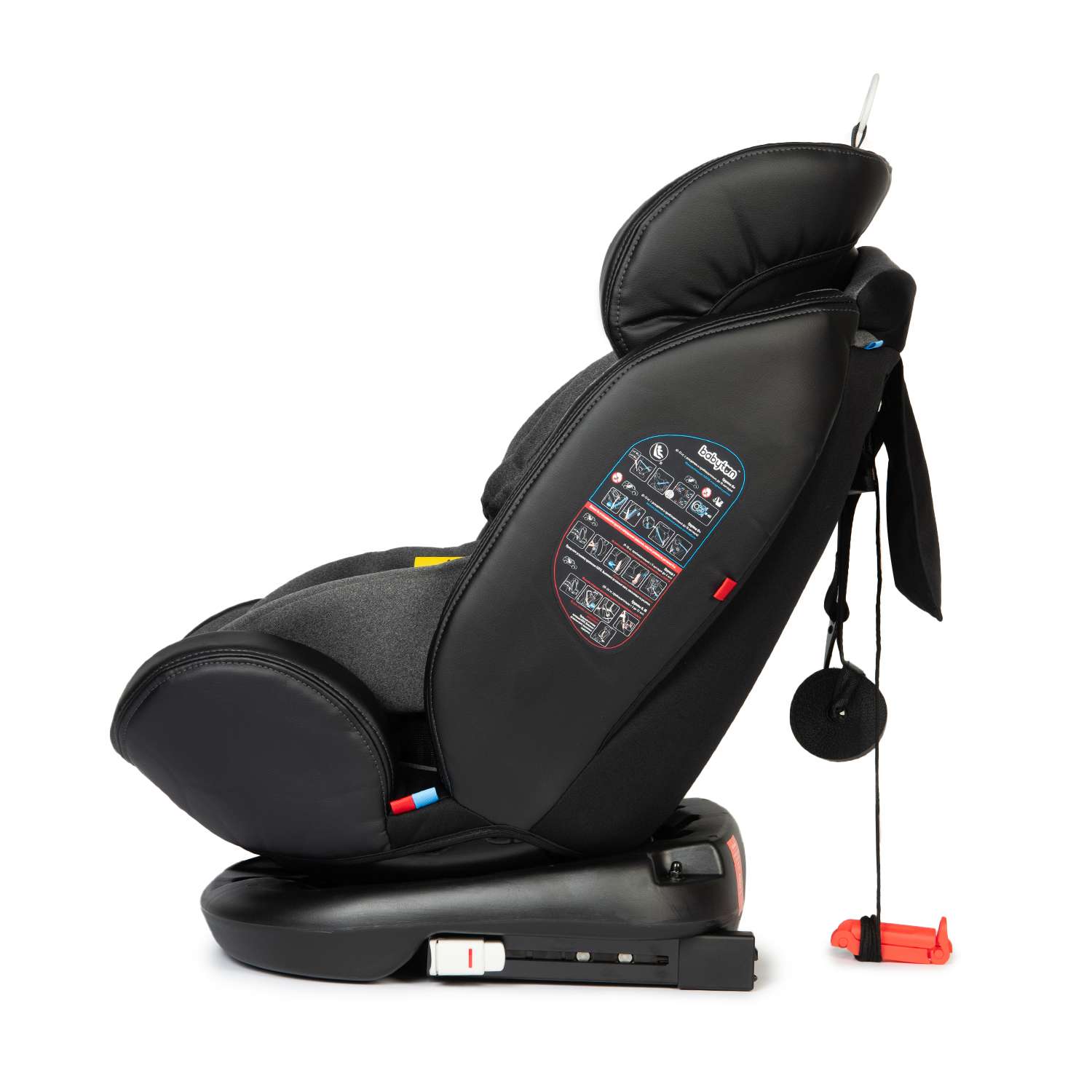 Автокресло Babyton Multi-Stage Black Isofix 0+/1/2/3 (0-36 кг) - фото 12