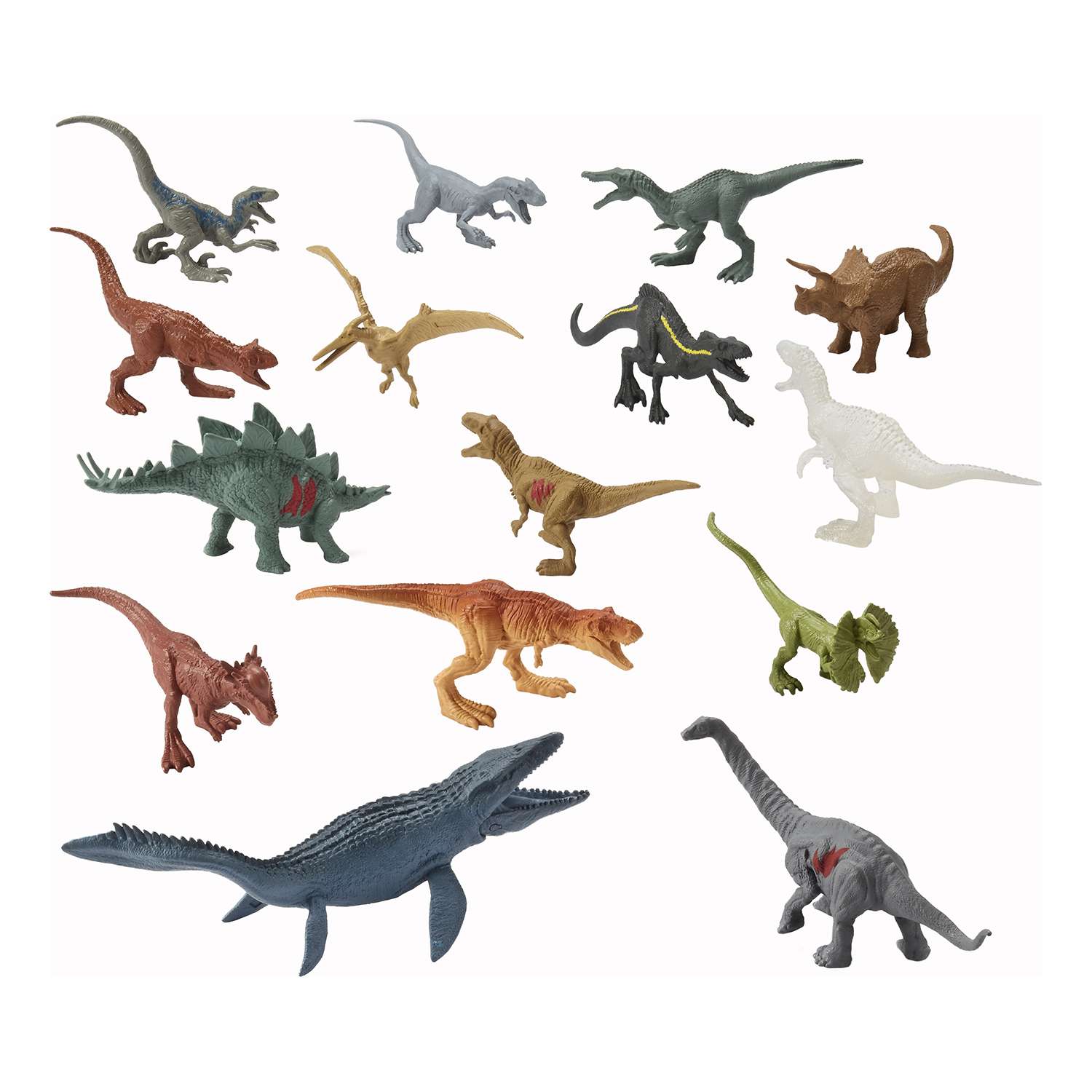 Набор Jurassic World 15 мини-динозавров - фото 5