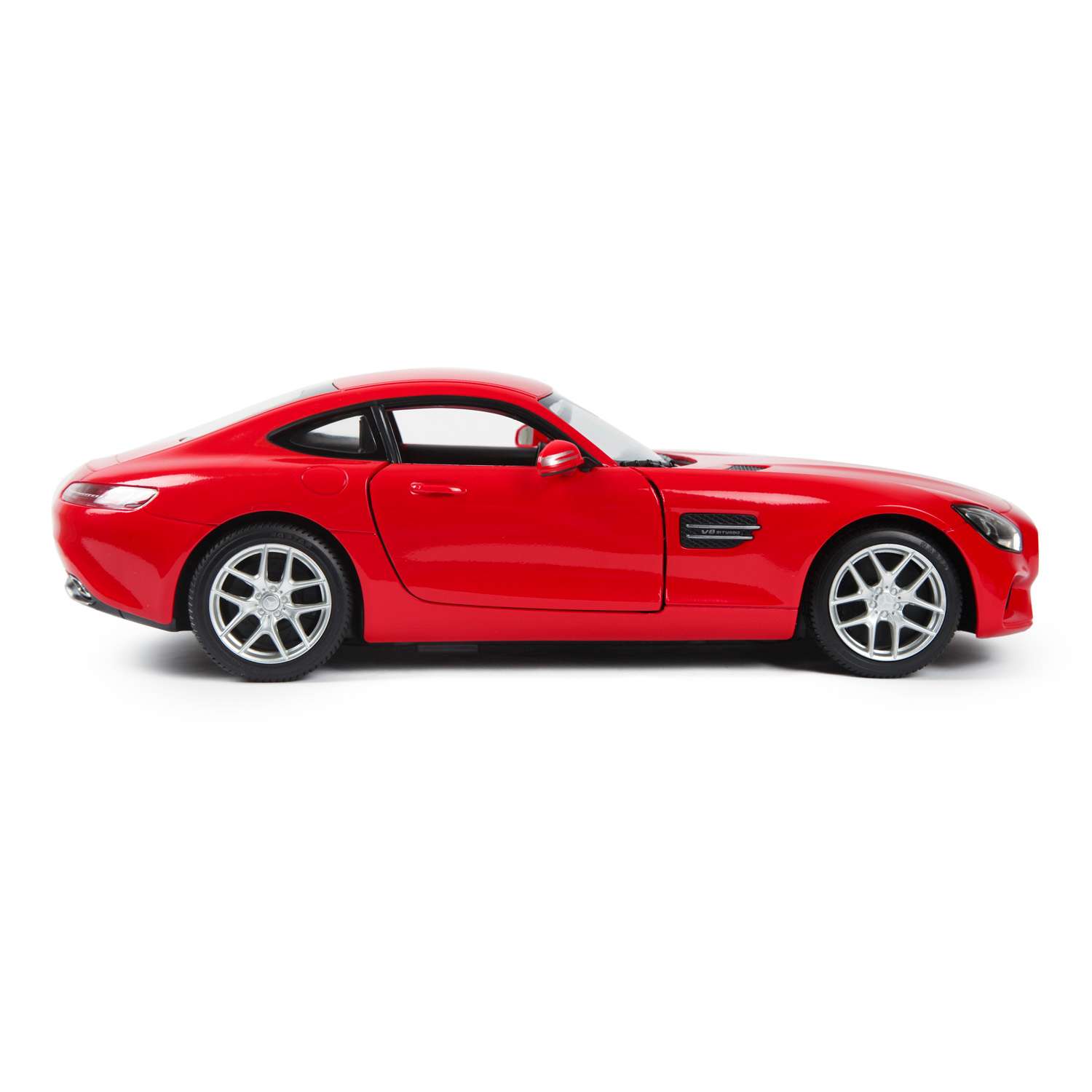 Машина Rastar РУ 1:14 Mercedes AMG GT Красная 74010 - фото 4