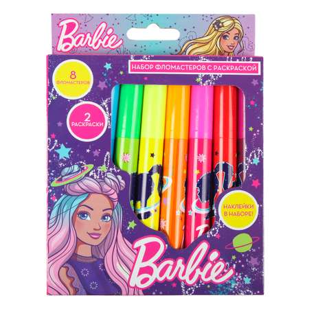 Фломастеры Erhaft Barbie DM0266 Erhaft