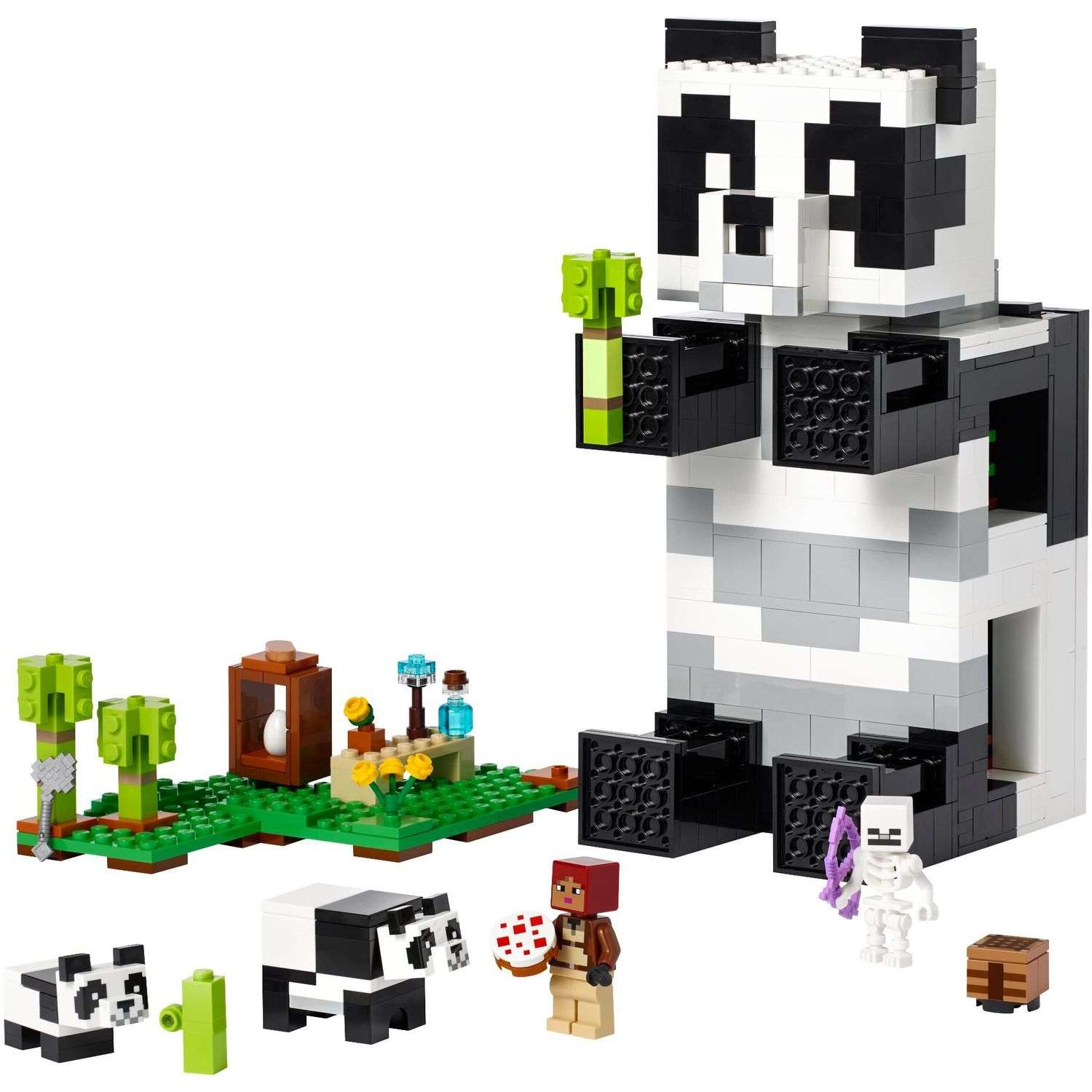 Конструктор LEGO Minecraft Дом панды 21245 - фото 2