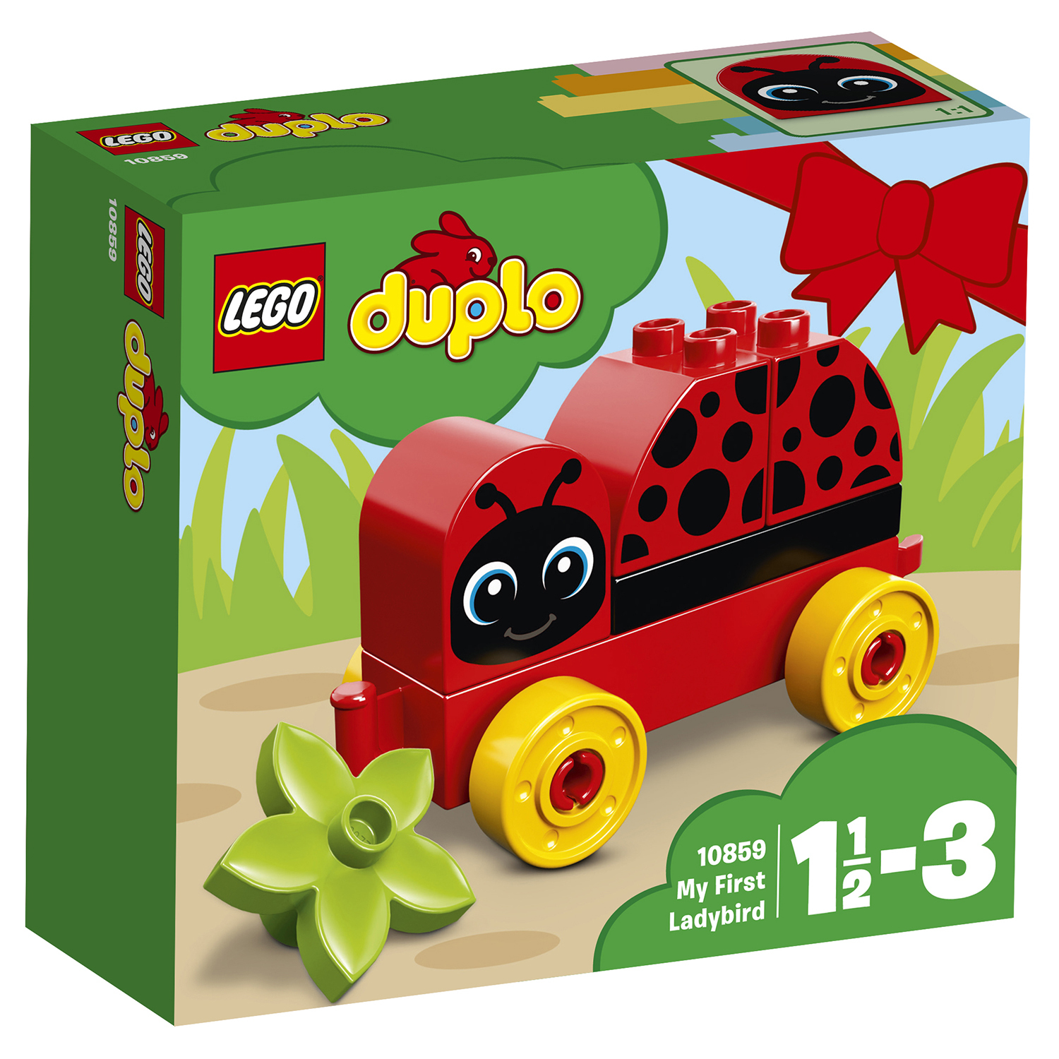 Конструктор LEGO Моя первая божья коровка DUPLO My First (10859) купить по  цене 99 ₽ в интернет-магазине Детский мир