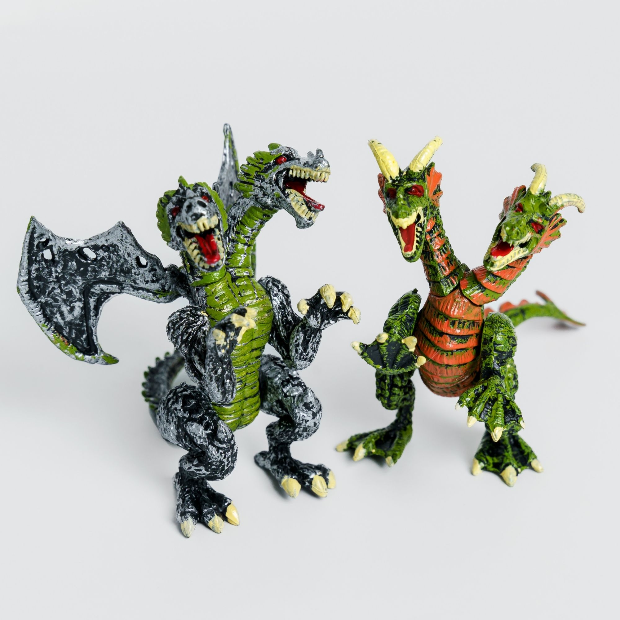 Фигурки BATTLETIME два боевых двуглавых дракона для детей развивающие коллекционные - фото 3