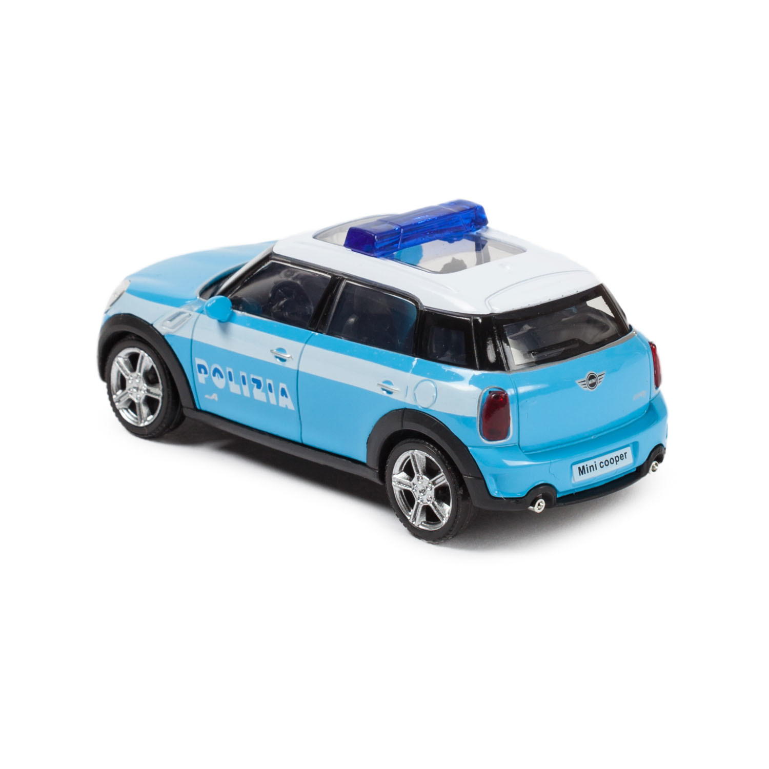 Полицейская машина Mobicaro Mini Cooper 1:43 444008ITP - фото 4