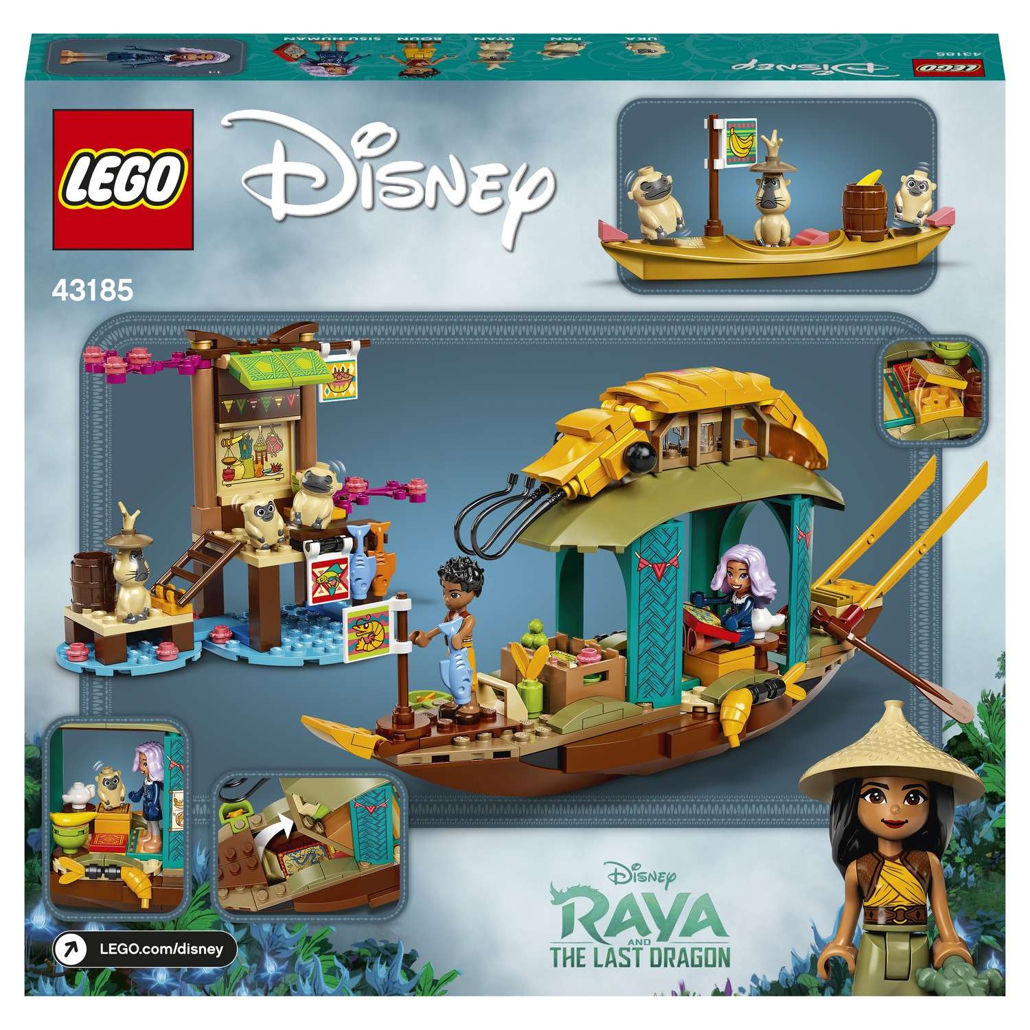 Конструктор LEGO Disney Princess Лодка Буна 43185 - фото 3