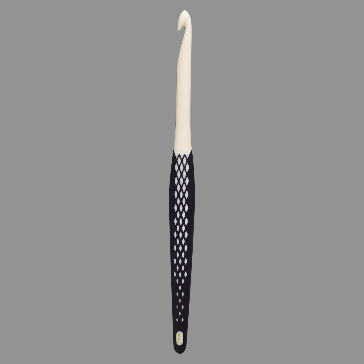 Крючок для вязания Prym эргономичный с прорезиненной ручкой удобный легкий 7 мм 17 см Ergonomics 218489 - фото 6