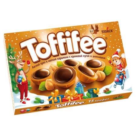 Набор конфет Toffifee Новогодний 125г