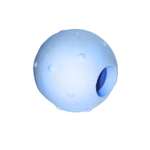 Игрушка для животных NPOSS Мяч с отверстием для корма голубой