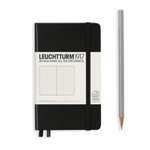 Блокнот Leuchtturm1917 Classic A6 80г/м2 187 стр в точку твердая обложка цвет черный