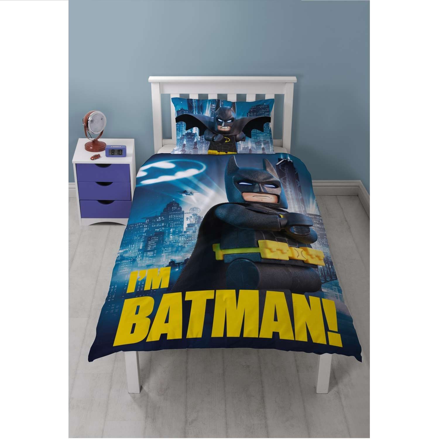 Комплект постельного белья LEGO Batman Movie 2предмета LEG528 - фото 5