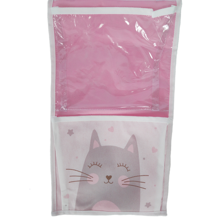 Кармашек для детского сада Textile NN Серый котик