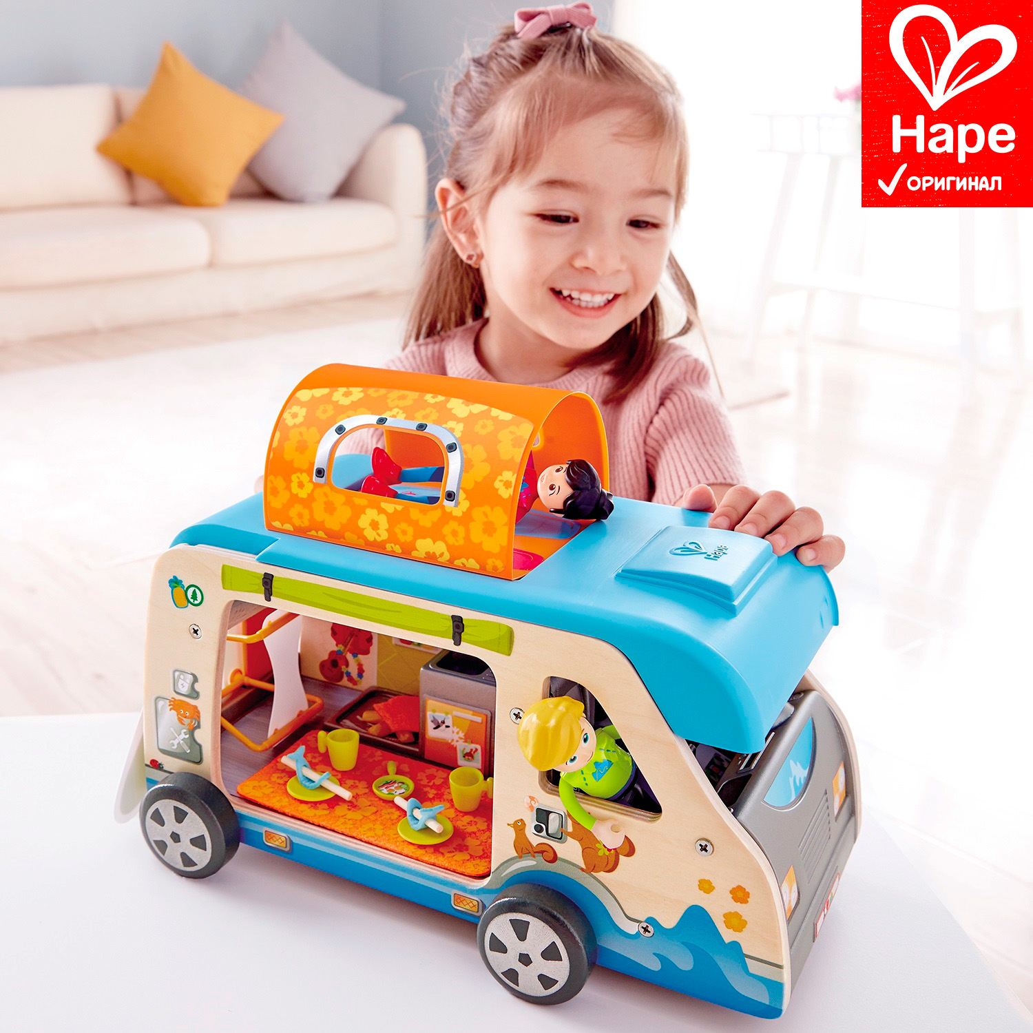 Домик для кукол Hape E3407_HP - фото 1