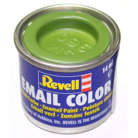 Краска Revell зеленая шелково-матовая
